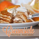 A Slow Start + GNC Total Lean 25 Creamsicle Pancakes