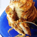 Pumpkin Spice Pancakes With Pumpkin Cream