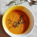 Healthy Eating Creamy Carrot Sweet Potato Soup