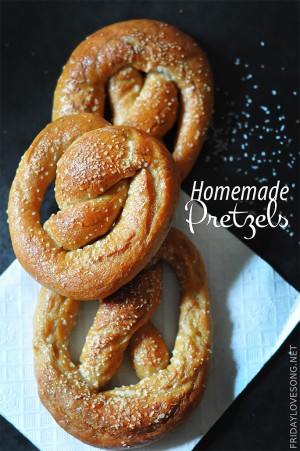 ade Salted Pretzels Recipe | fridaylovsong.net  #pretzels #baking